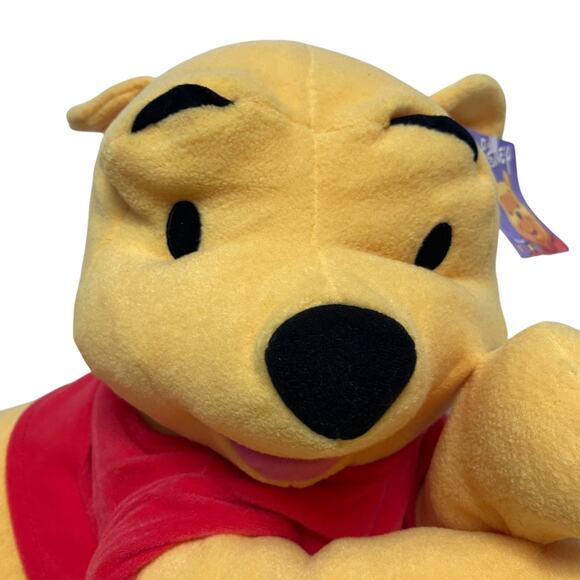 NWT Disney Lounging Pooh Toys R Us Plush 21" Vintage Fisher Price 2001 - Picture 7 of 10